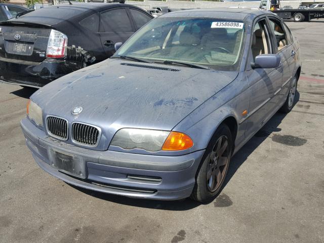 WBAAM3336YFP66482 - 2000 BMW 323 I BLUE photo 2