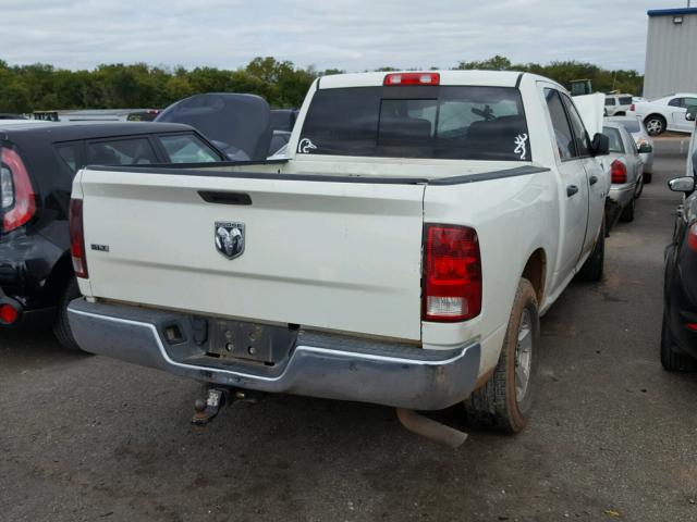 1D3HB13T69S720632 - 2009 DODGE RAM 1500 WHITE photo 4