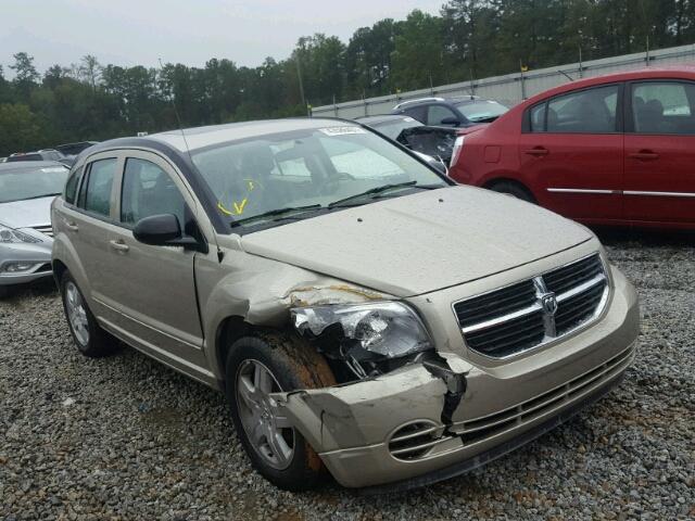 1B3HB48A19D234530 - 2009 DODGE CALIBER SX GOLD photo 1