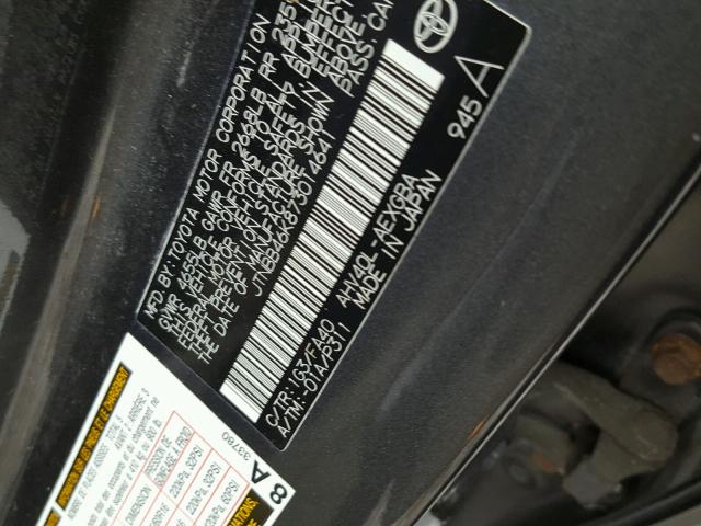 JTNBB46K873014641 - 2007 TOYOTA CAMRY NEW GRAY photo 10