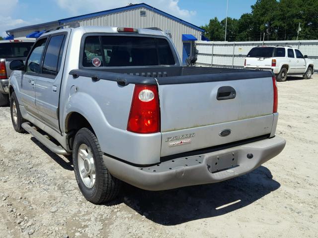 1FMZU67E81UB68541 - 2001 FORD EXPLORER S SILVER photo 3