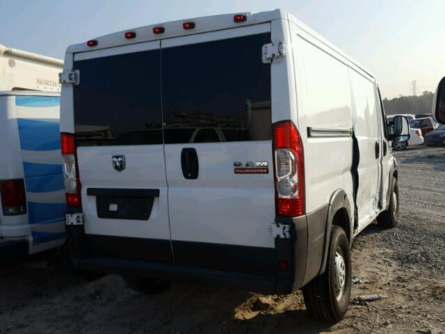 3C6TRVAG2HE531478 - 2017 RAM PROMASTER WHITE photo 4