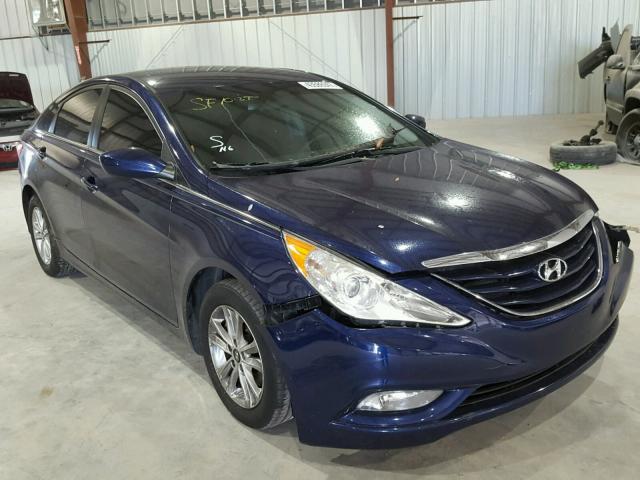 5NPEB4AC1DH668494 - 2013 HYUNDAI SONATA GLS BLUE photo 3