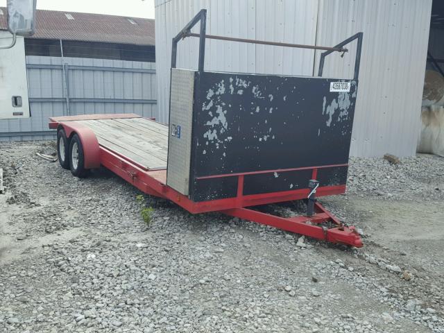 5NLBF22225S000033 - 2005 UTILITY TRAILER RED photo 1