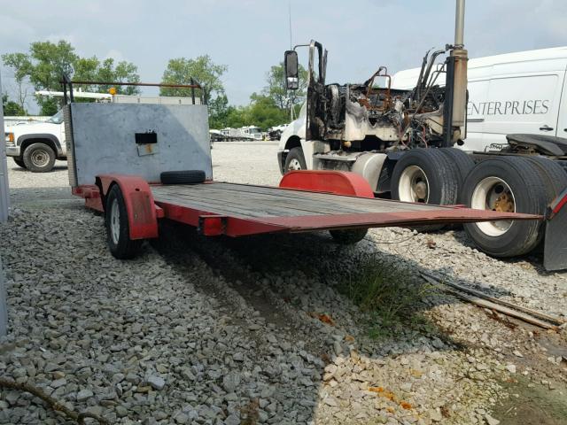 5NLBF22225S000033 - 2005 UTILITY TRAILER RED photo 4