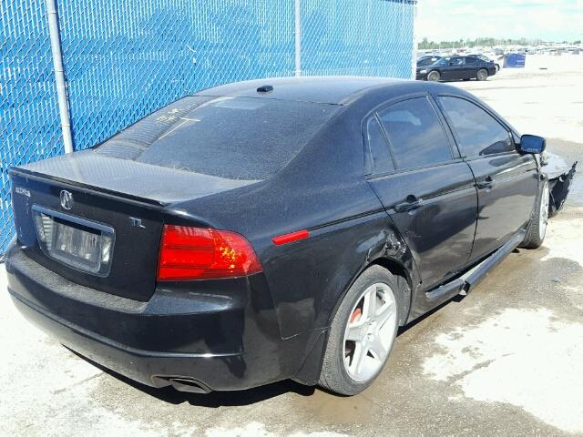 19UUA66204A020597 - 2004 ACURA TL BLACK photo 4