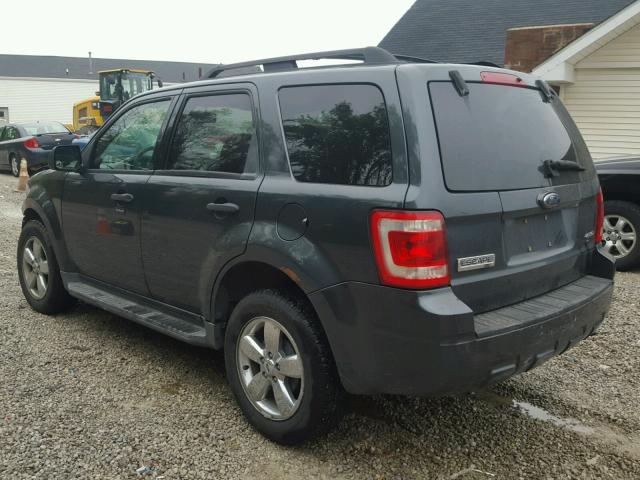 1FMCU93GX9KA07422 - 2009 FORD ESCAPE XLT GRAY photo 3