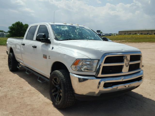 3C6UD5HL9CG301956 - 2012 DODGE RAM 2500 S თეთრი ფოტო 1