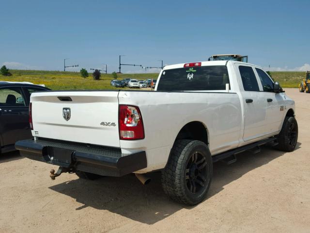 3C6UD5HL9CG301956 - 2012 DODGE RAM 2500 S თეთრი ფოტო 4