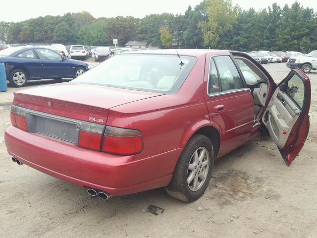 1G6KS54Y51U241503 - 2001 CADILLAC SEVILLE RED photo 4