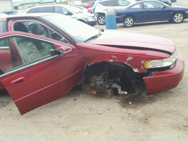 1G6KS54Y51U241503 - 2001 CADILLAC SEVILLE RED photo 9