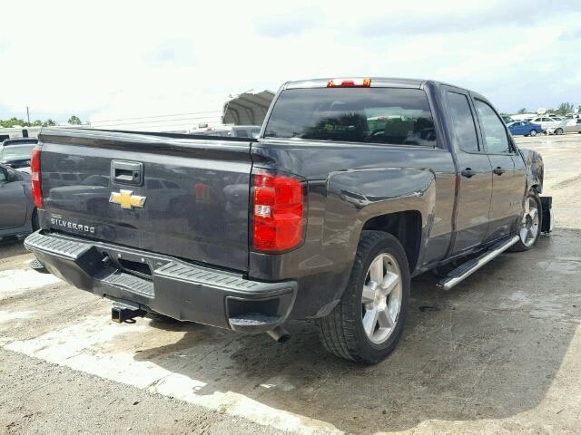 1GCRCPEH0FZ395467 - 2015 CHEVROLET SILVERADO GRAY photo 4