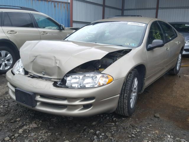 2B3HD46R83H518752 - 2003 DODGE INTREPID S ოქროსფერი ფოტო 2