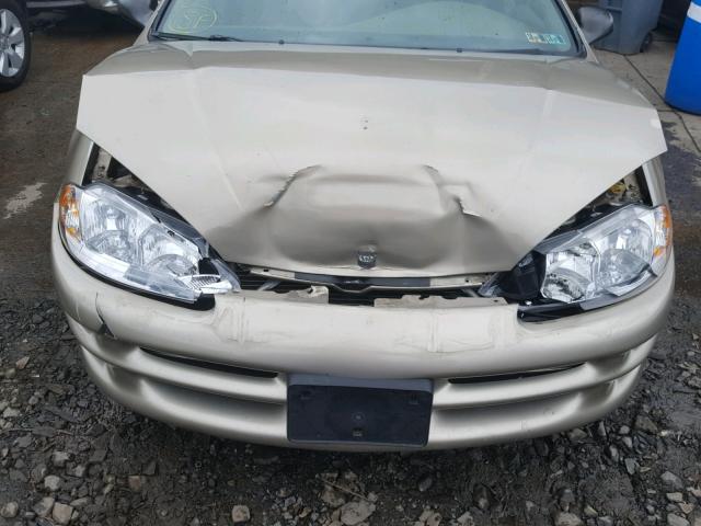 2B3HD46R83H518752 - 2003 DODGE INTREPID S ოქროსფერი ფოტო 7