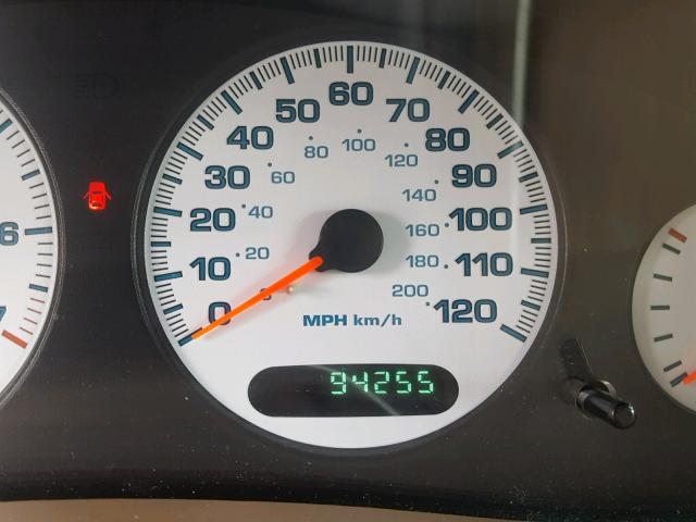 2B3HD46R83H518752 - 2003 DODGE INTREPID S ოქროსფერი ფოტო 8