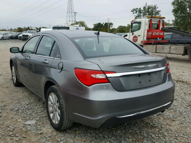 1C3CCBBB4CN278801 - 2012 CHRYSLER 200 TOURIN GRAY photo 3