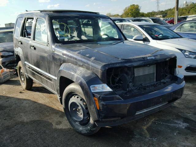 1J4PN2GK3BW552718 - 2011 JEEP LIBERTY SP BLACK photo 1