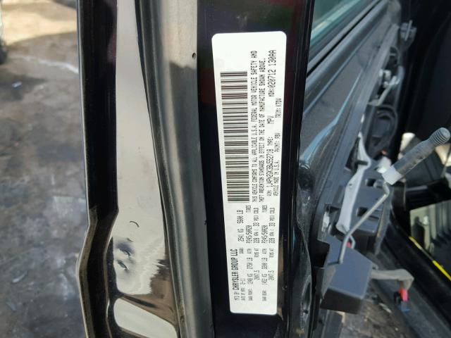 1J4PN2GK3BW552718 - 2011 JEEP LIBERTY SP BLACK photo 10