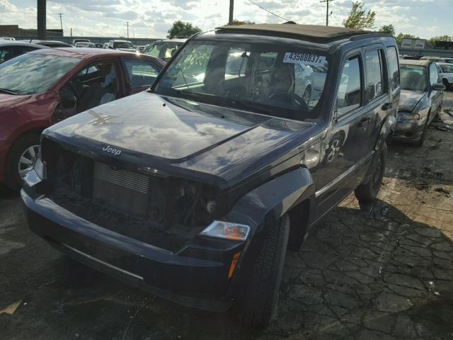 1J4PN2GK3BW552718 - 2011 JEEP LIBERTY SP BLACK photo 2