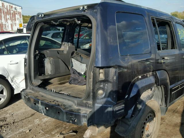 1J4PN2GK3BW552718 - 2011 JEEP LIBERTY SP BLACK photo 9