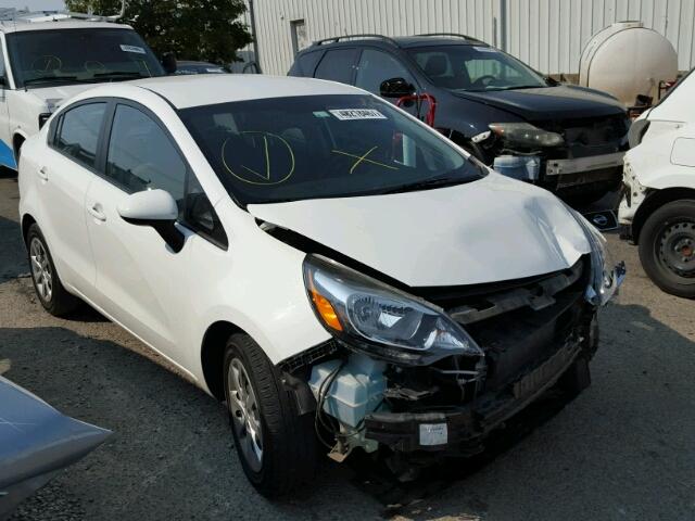 KNADM4A3XG6546329 - 2016 KIA RIO LX WHITE photo 1