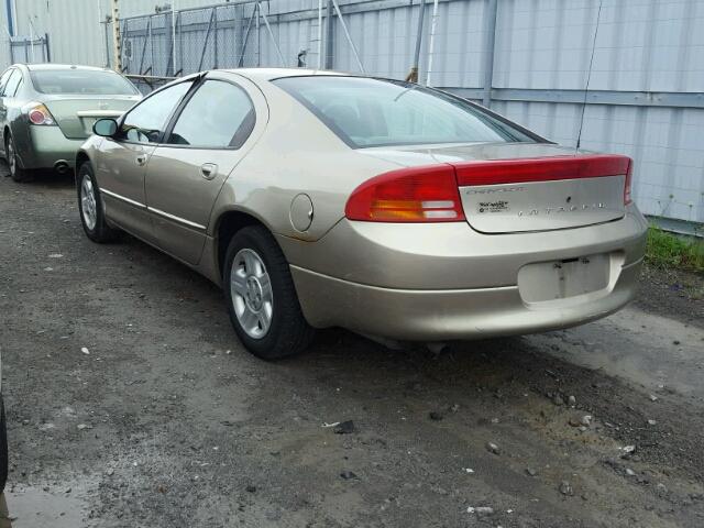 2C3HH46R32H295901 - 2002 CHRYSLER INTREPID S Beżowy zdjęcie 3