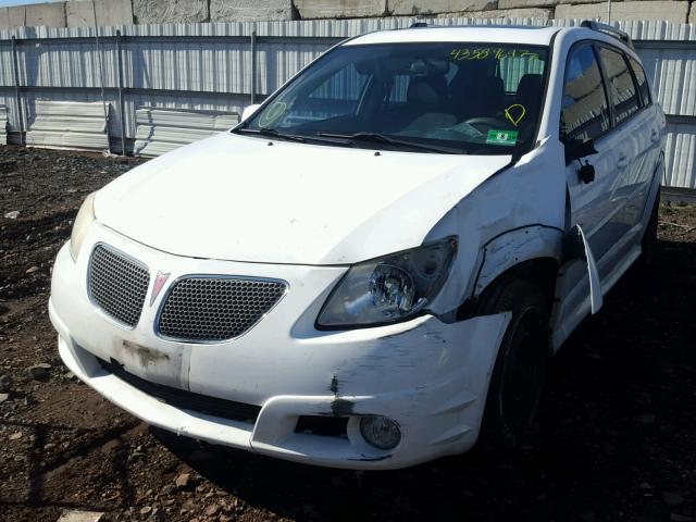 5Y2SL65847Z425180 - 2007 PONTIAC VIBE WHITE photo 2