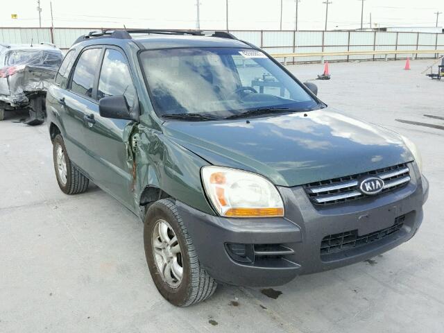 KNDJF723277365431 - 2007 KIA SPORTAGE E GREEN photo 1