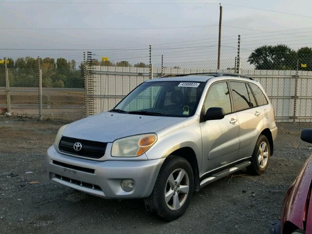 JTEGD20V350049772 - 2005 TOYOTA RAV4 SILVER photo 2