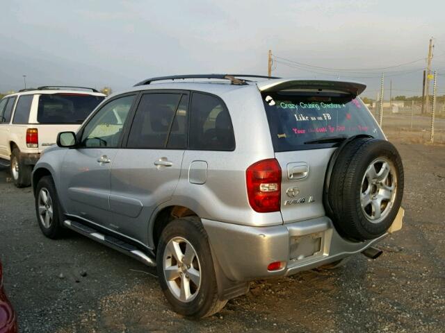 JTEGD20V350049772 - 2005 TOYOTA RAV4 SILVER photo 3