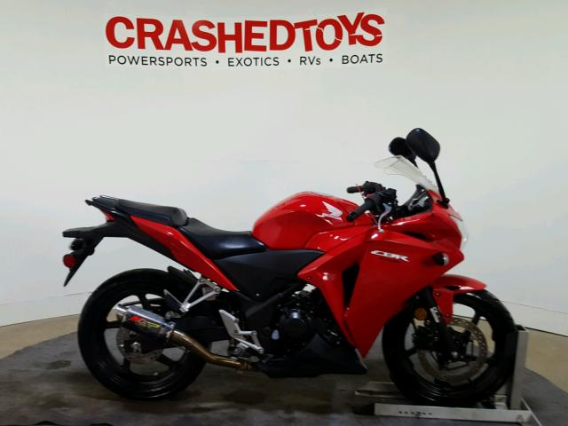 MLHMC4100D5300173 - 2013 HONDA CBR250 RED photo 1