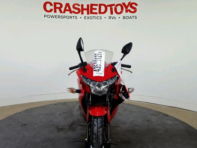 MLHMC4100D5300173 - 2013 HONDA CBR250 RED photo 3