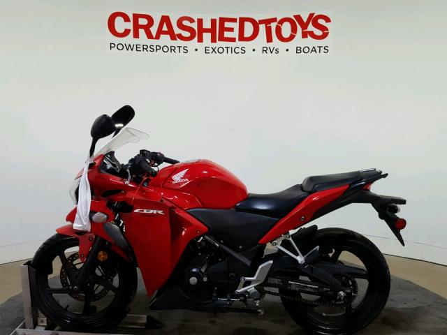 MLHMC4100D5300173 - 2013 HONDA CBR250 RED photo 5