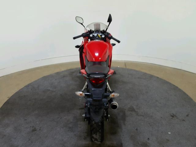 MLHMC4100D5300173 - 2013 HONDA CBR250 RED photo 9