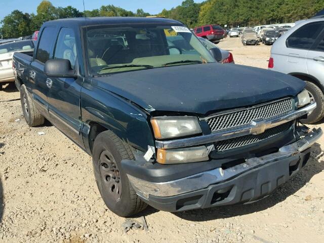 2GCEC13T951146935 - 2005 CHEVROLET SILVERADO GREEN photo 1