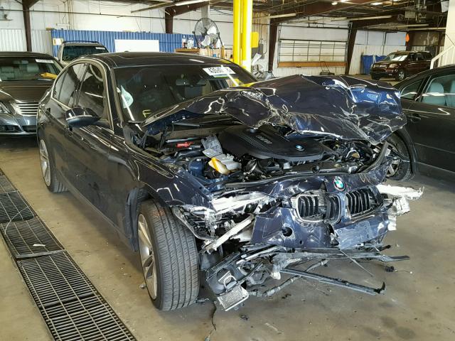 WBA8B7C51GK487055 - 2016 BMW 340 XI BLUE photo 1