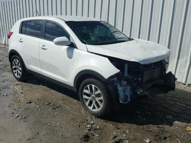 KNDPB3AC8F7744741 - 2015 KIA SPORTAGE L WHITE photo 1