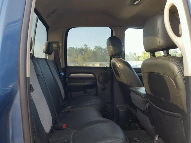 3D3KU28C74G209624 - 2004 DODGE RAM 2500 S BLUE photo 6