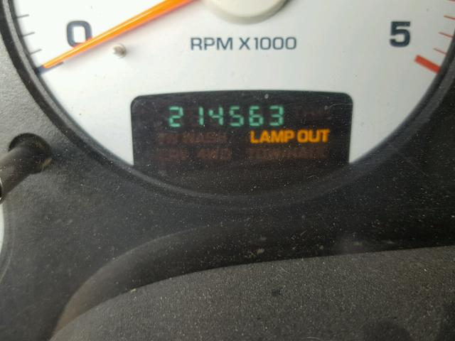 3D3KU28C74G209624 - 2004 DODGE RAM 2500 S BLUE photo 8