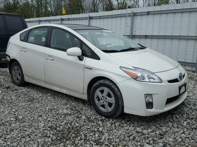 JTDKN3DU5A0010968 - 2010 TOYOTA PRIUS 白色 照片 1