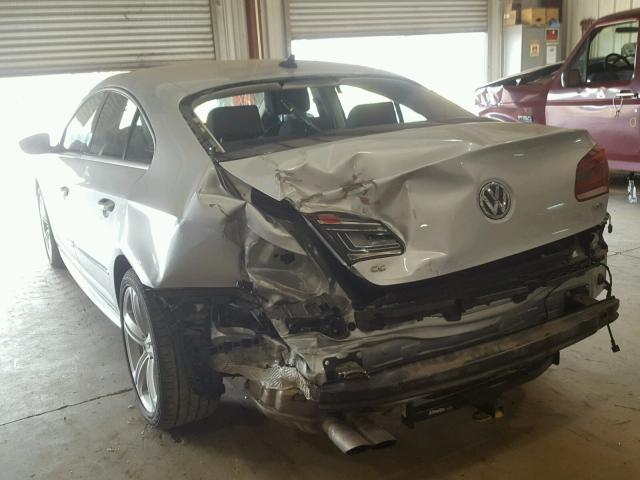 WVWBN7AN8GE517024 - 2016 VOLKSWAGEN CC BASE SILVER photo 3