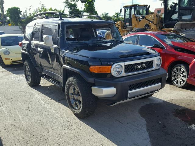 JTEBU11F670061395 - 2007 TOYOTA FJ CRUISER BLACK photo 1