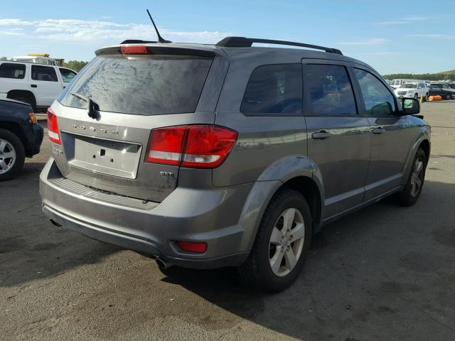 3C4PDDBG9CT200290 - 2012 DODGE JOURNEY SX GRAY photo 4