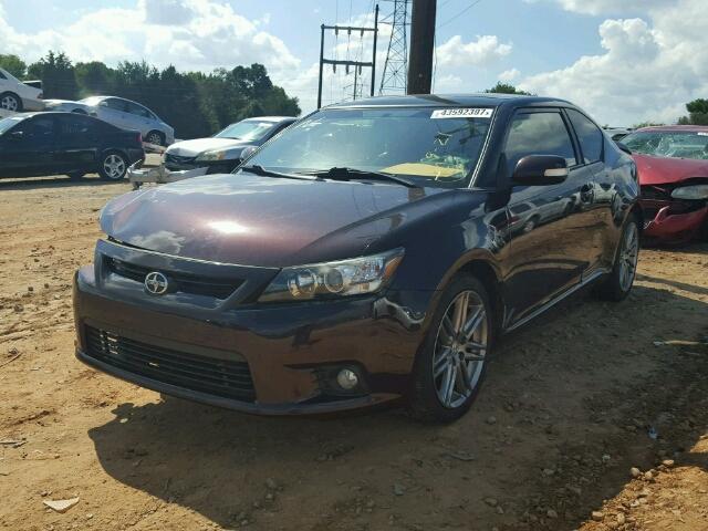 JTKJF5C77D3048827 - 2013 TOYOTA SCION TC 栗色 照片 2