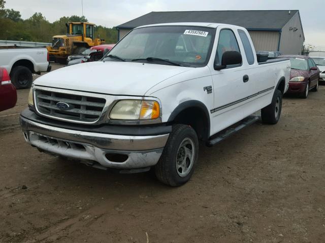 2FTRX18L82CA44346 - 2002 FORD F150 GRAY photo 2