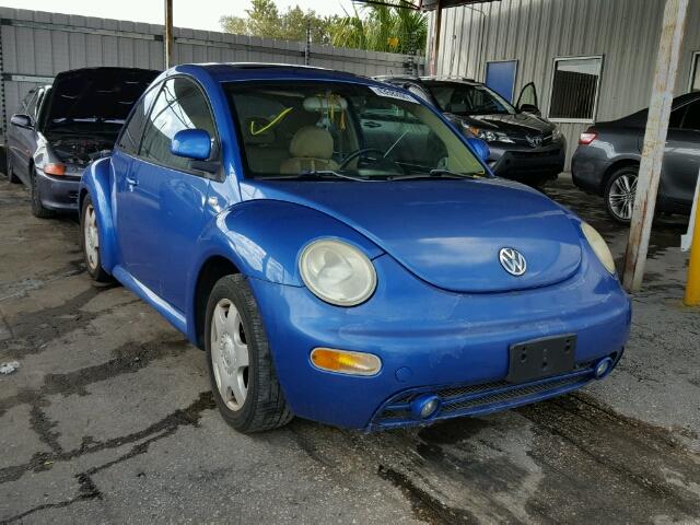 3VWCA21C9YM410557 - 2000 VOLKSWAGEN NEW BEETLE 蓝色 照片 1