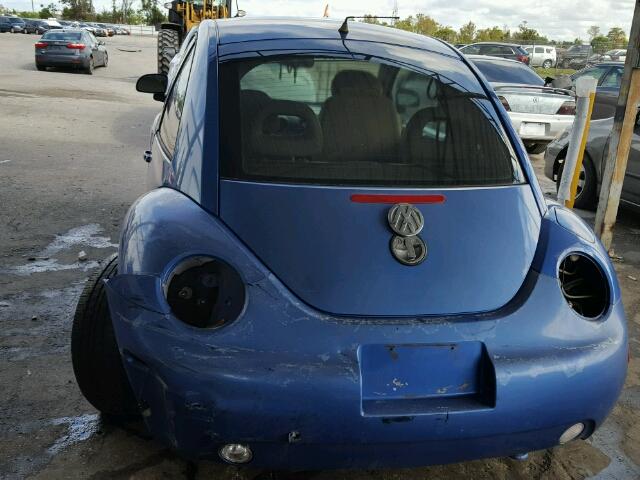 3VWCA21C9YM410557 - 2000 VOLKSWAGEN NEW BEETLE BLUE photo 10