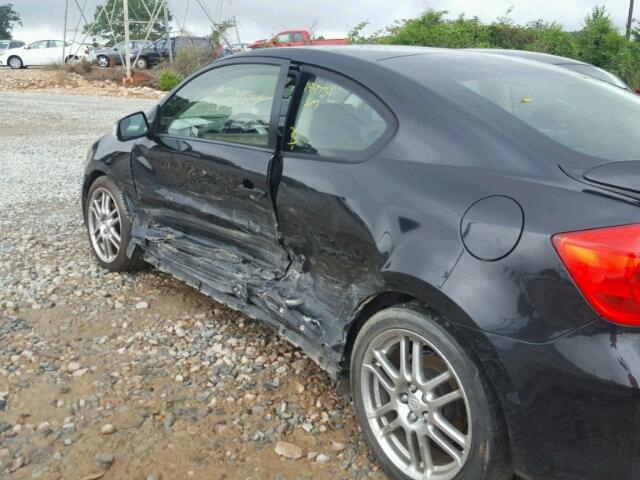 JTKDE177050029249 - 2005 TOYOTA SCION TC 黑色 照片 10