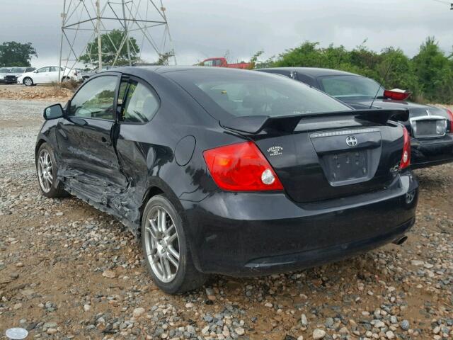JTKDE177050029249 - 2005 TOYOTA SCION TC 黑色 照片 3