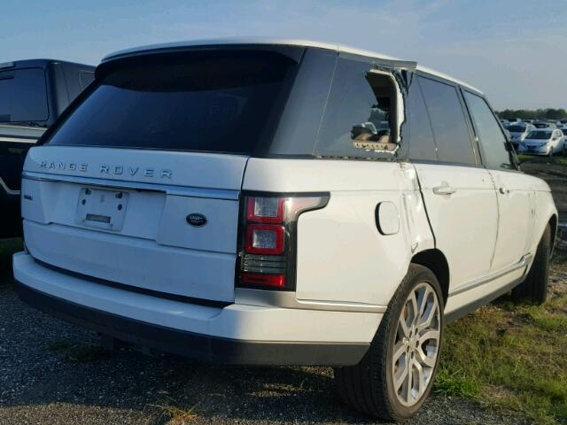 SALGS2EFXEA148524 - 2014 LAND ROVER RANGE ROVE WHITE photo 4